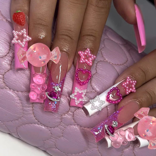 Candy land Handmade Nails